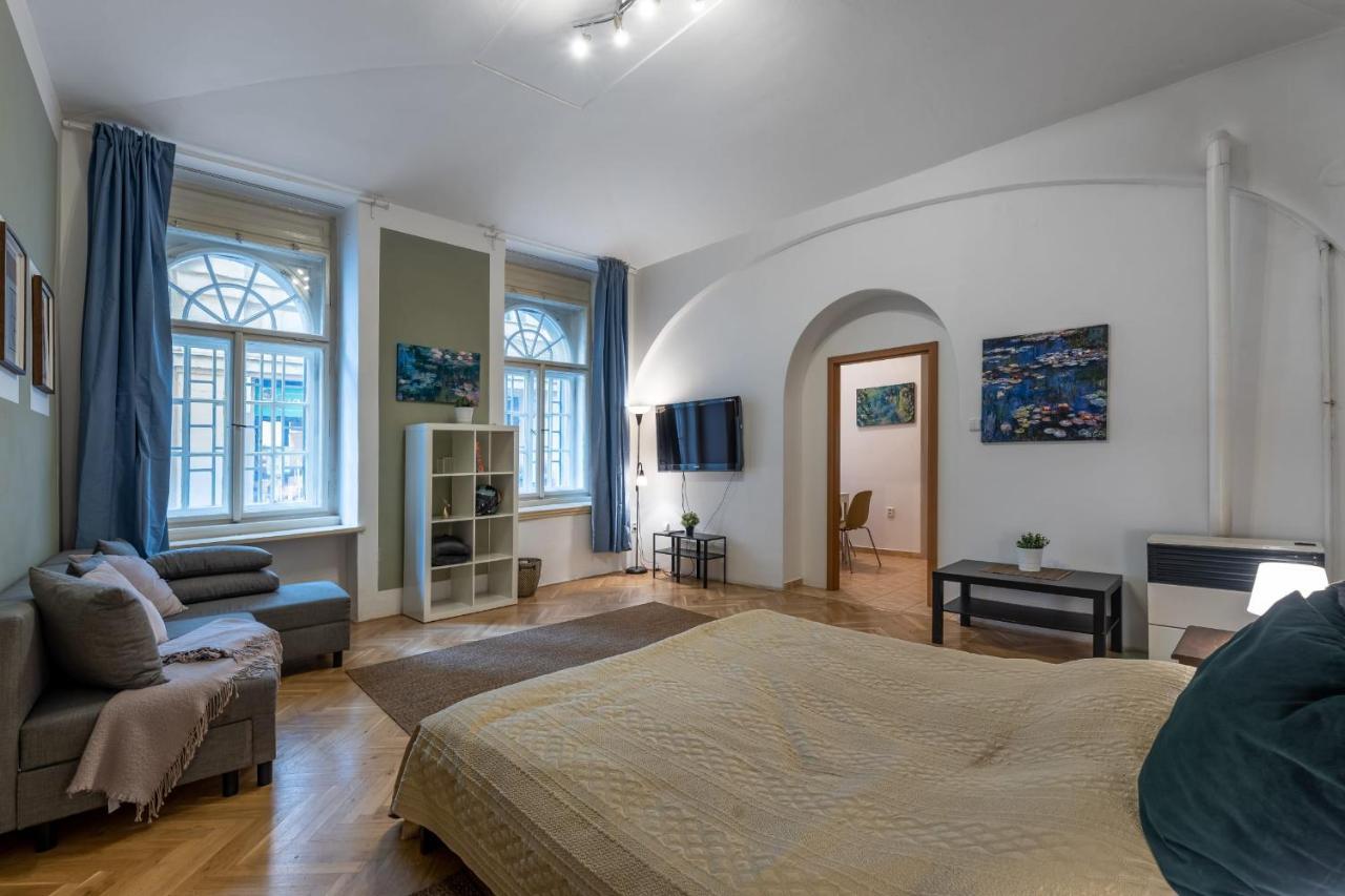 Spacious 3 Bedroom Apartment In The Heart Of Prága Kültér fotó